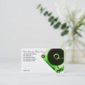 Visitekaartje  Platenspeler Record Player (Staand voorkant)