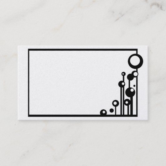 visitekaartje "Platinum Life" (Voorkant)