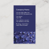 Visitekaartje Plumber Service (Voorkant)