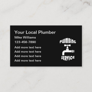 Visitekaartje Plumber Services
