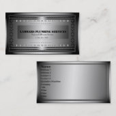 Visitekaartje Plumbers Plumbing Service (Voorkant / Achterkant)