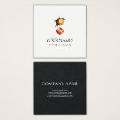 VISITEKAARTJE : POMEGRANAAT (Voorkant /achterkant)