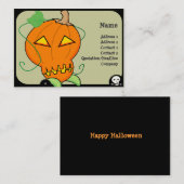 Visitekaartje pompoen (Voorkant / Achterkant)