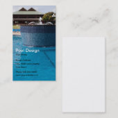 Visitekaartje poolontwerp (Voorkant / Achterkant)