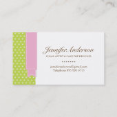 Visitekaartje Pop (Achterkant)