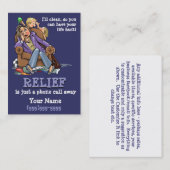 Visitekaartje PPL voor woningbouwdiensten (Voorkant / Achterkant)