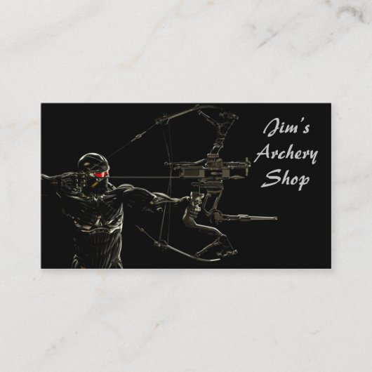 Visitekaartje Predator Archer (Voorkant)