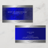 Visitekaartje procureur/advocaat/advocatenkantoor (Voorkant / Achterkant)