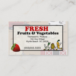 Visitekaartje produceren