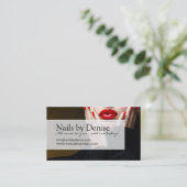 Visitekaartje ProfessionalNail-technicus (Staand voorkant)