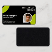 Visitekaartje, professioneel visitekaartje (Voorkant / Achterkant)