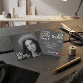 Visitekaartje - Professionele foto en QR-code
