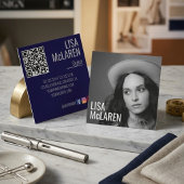 Visitekaartje - Professionele foto en QR-code