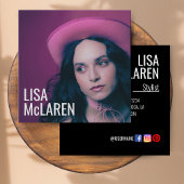 Visitekaartje - Professionele foto en QR-code