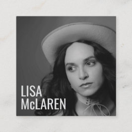 Visitekaartje - Professionele foto en QR-code