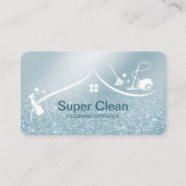Visitekaartje professionele schoonmaakbeurten (Voorkant)