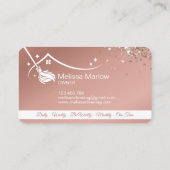 Visitekaartje professionele schoonmaakbeurten (Achterkant)