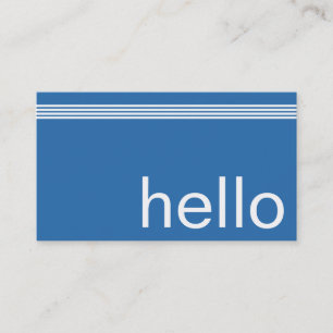 Visitekaartje professionele tolk