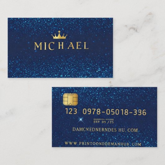 Visitekaartje profiel (Voorkant / Achterkant)