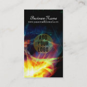 Visitekaartje Psychedelic Burst Fractals (Achterkant)