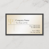 Visitekaartje psycholoog (Voorkant)