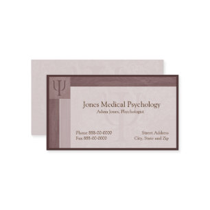 Visitekaartje psycholoog