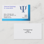 Visitekaartje psycholoog (Voorkant / Achterkant)