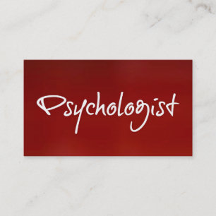 Visitekaartje psycholoog