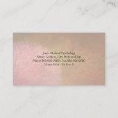 Visitekaartje psycholoog (Achterkant)