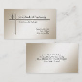 Visitekaartje psycholoog (Voorkant / Achterkant)