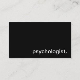 Visitekaartje psycholoog