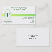 Visitekaartje psycholoog (Voorkant / Achterkant)
