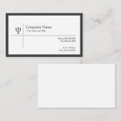 Visitekaartje psycholoog (Voorkant / Achterkant)