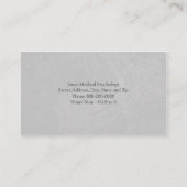 Visitekaartje psycholoog (Achterkant)