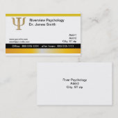Visitekaartje psycholoog (Voorkant / Achterkant)
