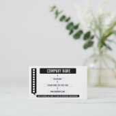 Visitekaartje Puntkaart voor autowrakken Klantenkaartje (Staand voorkant)