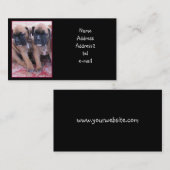 Visitekaartje puppies (Voorkant / Achterkant)