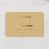 Visitekaartje QR-code blogger (Voorkant)