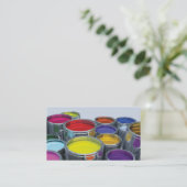 Visitekaartje rand schilder (Staand voorkant)