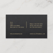 Visitekaartje Rechterschaal (Achterkant)