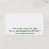 Visitekaartje recyclingbedrijf (Achterkant)