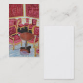 Visitekaartje Red Interior Chateau Fontainebleau (Voorkant / Achterkant)