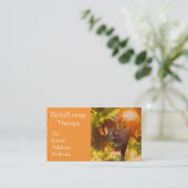 Visitekaartje Reiki/energietherapie (Staand voorkant)