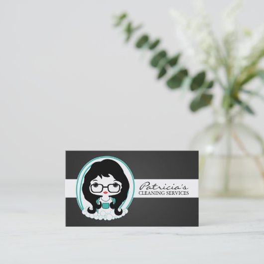 Visitekaartje reinigen (Staand voorkant)