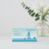 Visitekaartje reinigen (Staand voorkant)