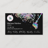 Visitekaartje reinigen (Achterkant)