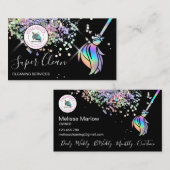 Visitekaartje reinigen (Voorkant / Achterkant)