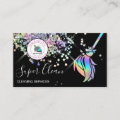 Visitekaartje reinigen (Voorkant)