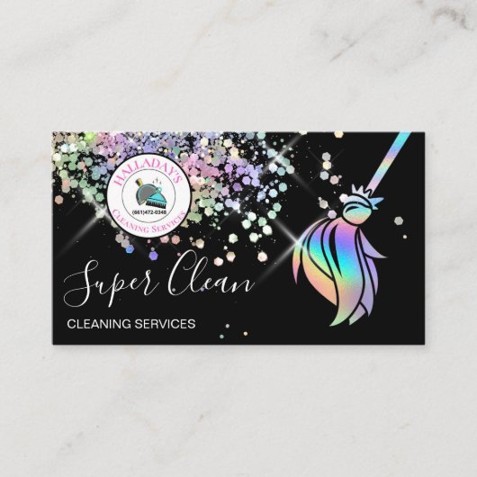 Visitekaartje reinigen (Voorkant)