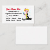 Visitekaartje reiniging — Bewaring (Voorkant / Achterkant)